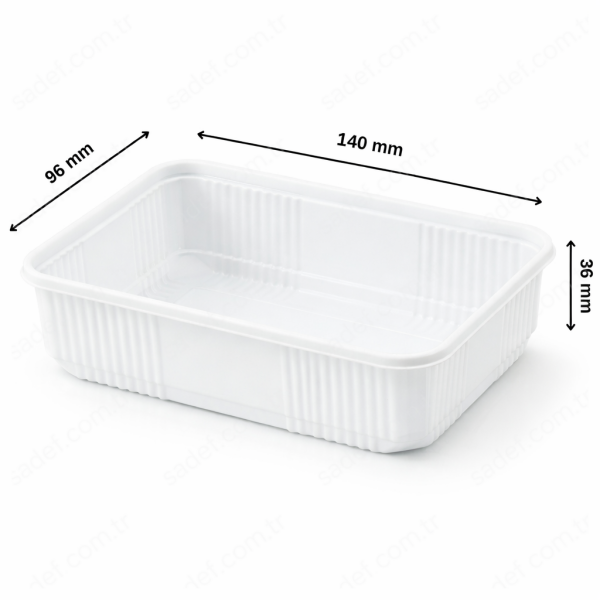 ÖZGE K 250 - PS BEYAZ KAYMAK KASE 9 GR 1200 ADET