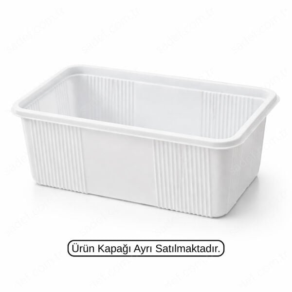 ÖZGE KİLOLUK DONDURMA KASE - PS BEYAZ 400 ADET