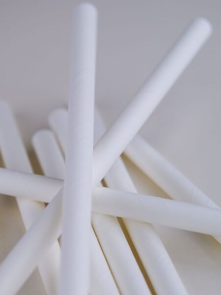 KAĞIT PİPET 8 MMX240 MM 100 AD BEYAZ X 50 PAKET