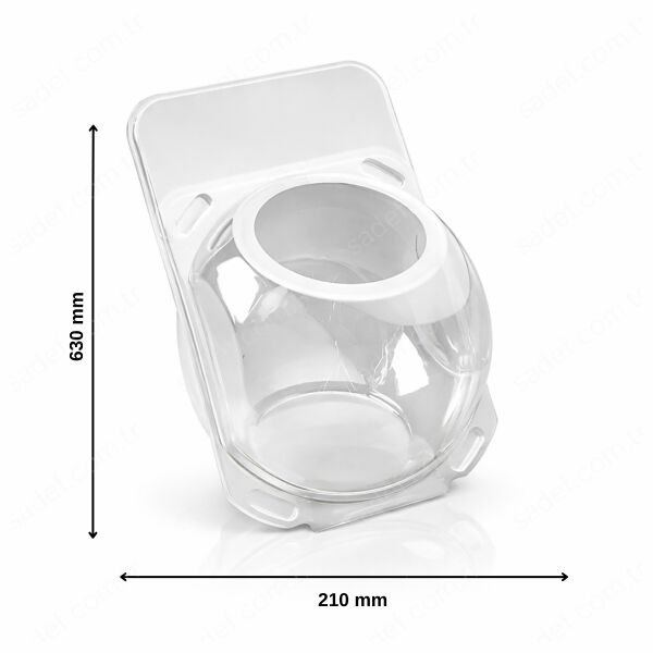 D-190 KÜRE SET AMBALAJ ŞEFFAF 100 ADET