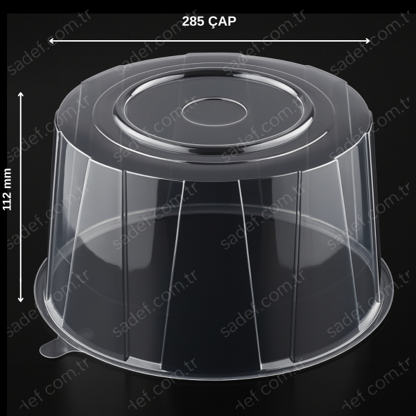 L-421 LİMERA DÜZ KENARLI PASTA KAPAĞI - Ø29 (BÜYÜK) 63 GR 200 ADET