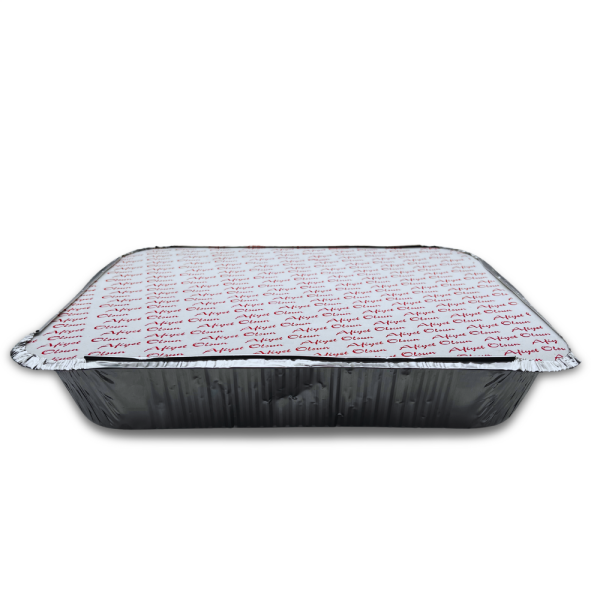 KARTON KAPAK KALIN 3500 TEPSİ 100 ADET