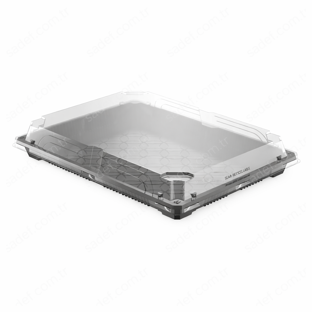 DİPACK SUŞİ ( XL 280X220 MM ) GÖVDE + KAPAK 68 GR 200 ADET