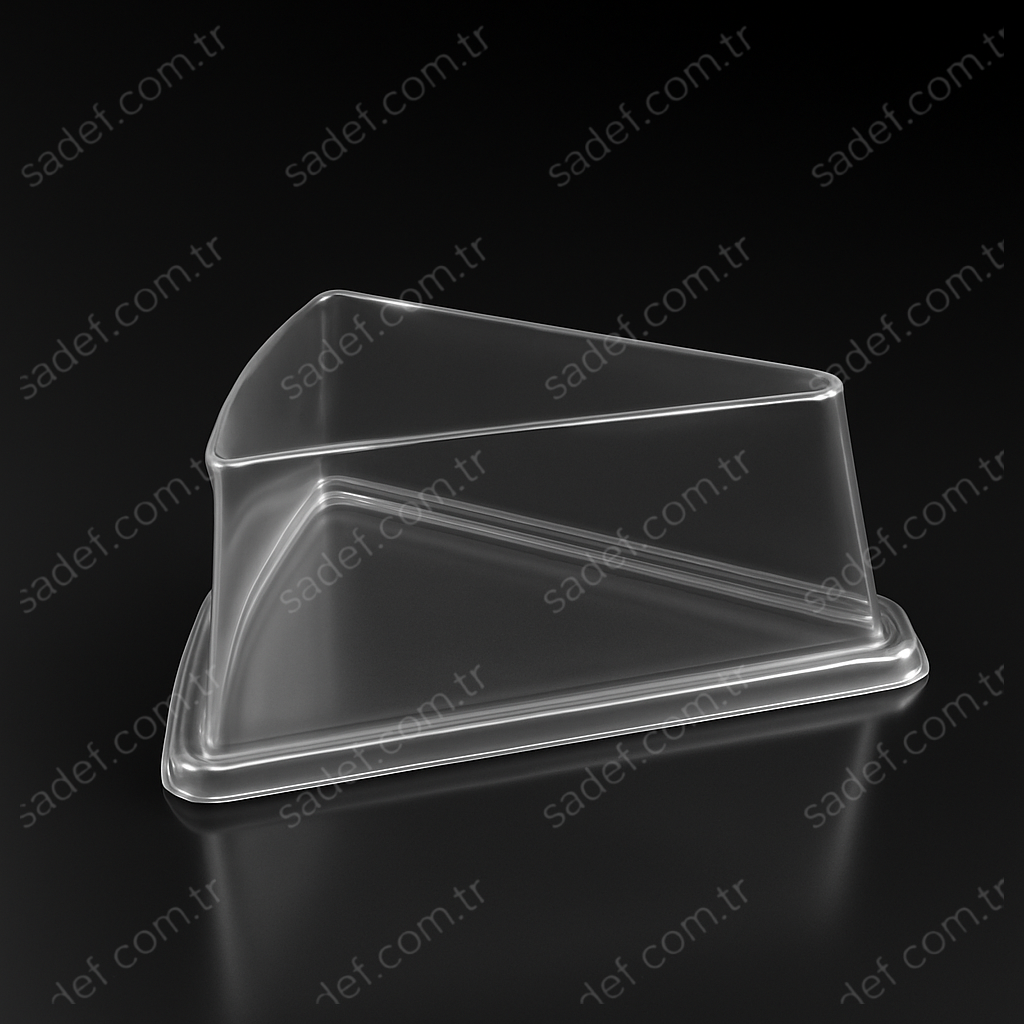 L-442 LİMERA ÜÇGEN DİLİM KEK KAPAK H6 400 ADET