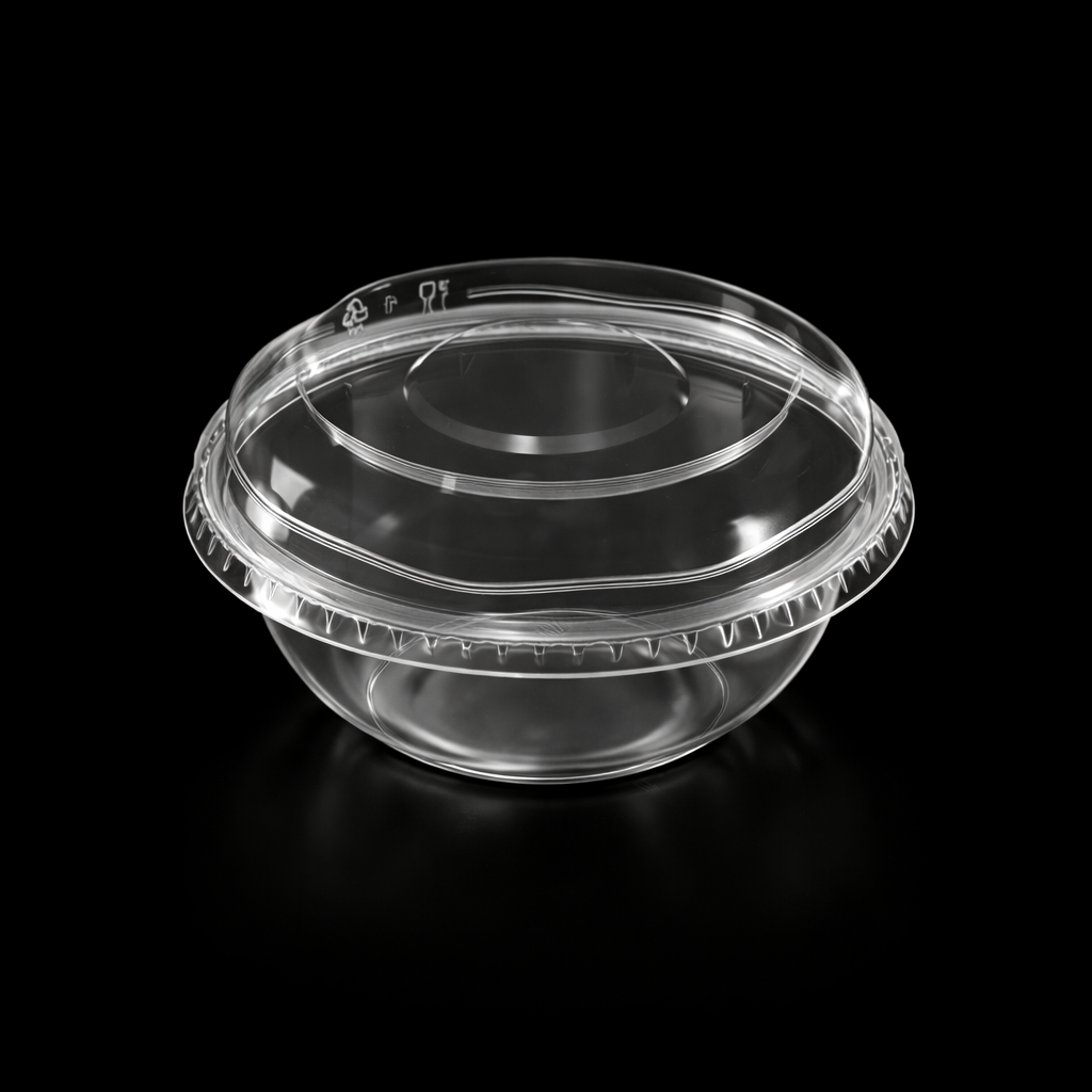 DİPACK Ø118X45 260 CC SUP KASE ŞEFFAF 9,5 GR 1000 ADET