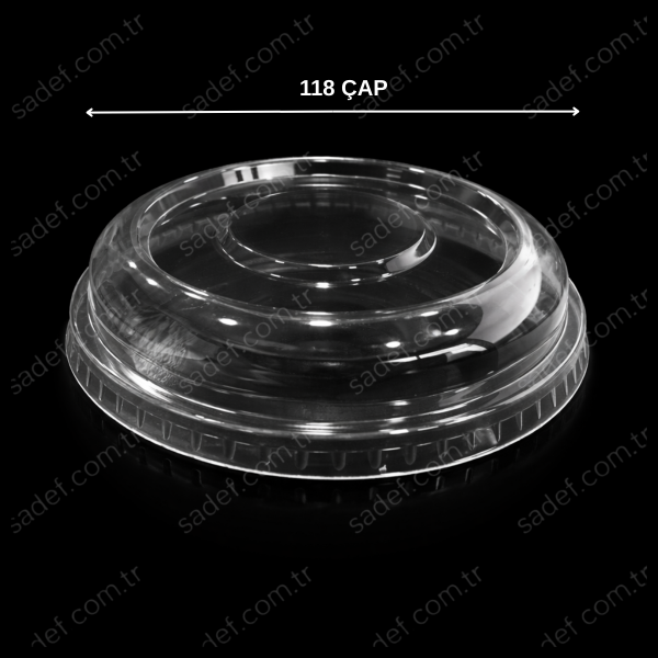 Ø118 ÇAP BOMBE KAPAK ŞEFFAF 5,5 GR ( MAY302-MAY303 ) 1000 ADET