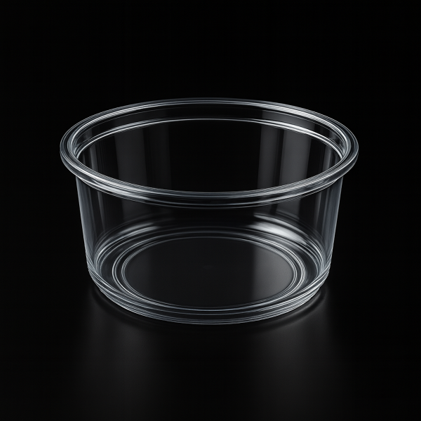 LM-12 12 OZ HUMUS PET KAP Ø117 LİMERA 14 GR ŞEFFAF 500 ADET