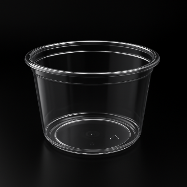 LM-16 16 OZ HUMUS PET KAP Ø117 LİMERA 16,5 GR ŞEFFAF 500 ADET