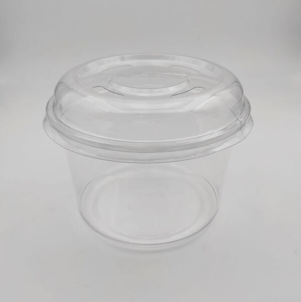 LM-16 16 OZ HUMUS PET KAP Ø117 LİMERA 16,5 GR ŞEFFAF 500 ADET