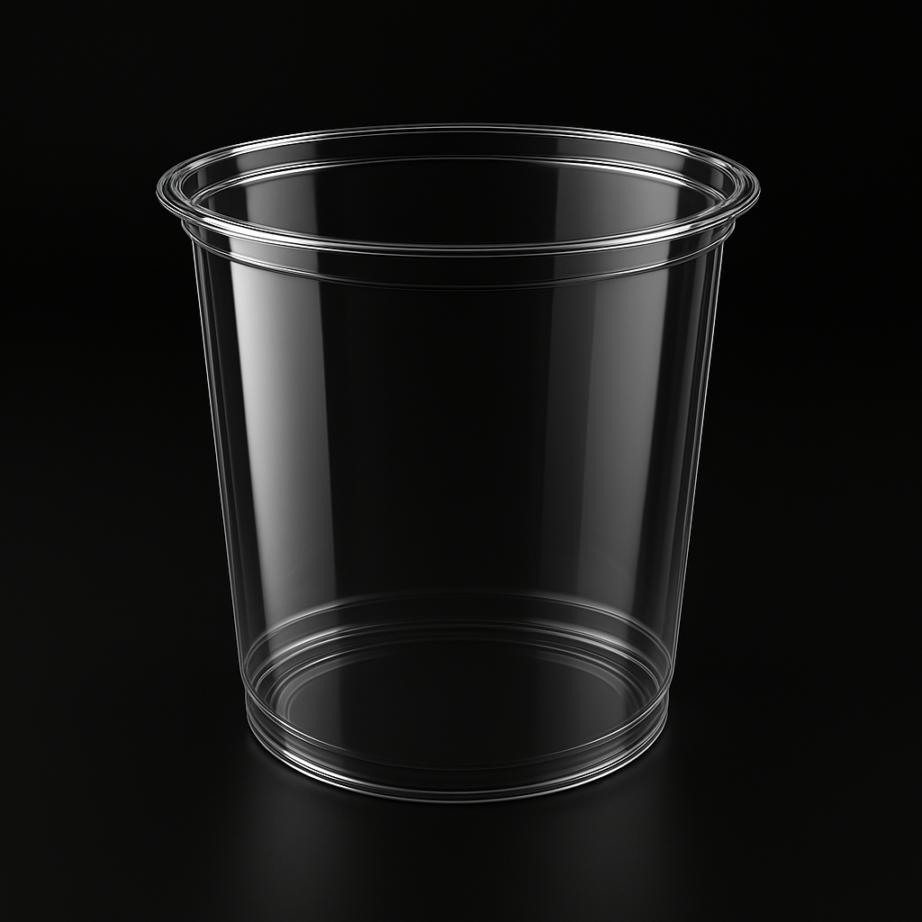 LM-24 24 OZ HUMUS PET KAP Ø117 LİMERA 21 GR ŞEFFAF 400 ADET