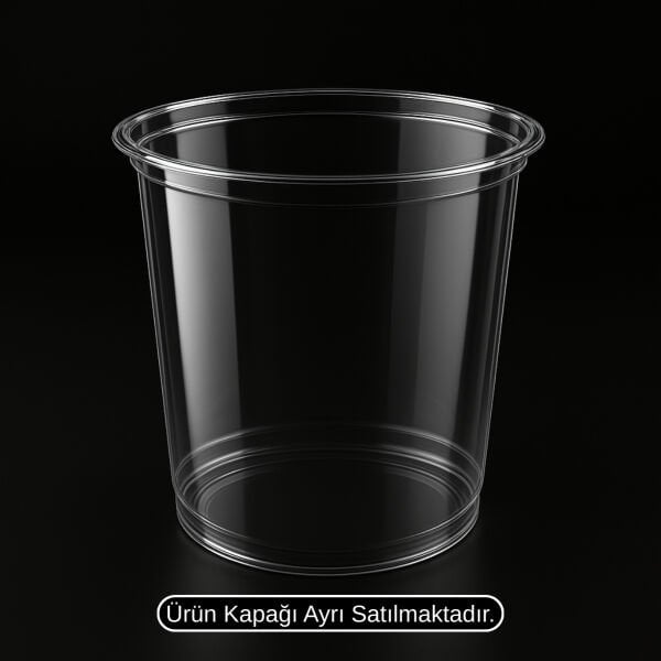 LM-24 24 OZ HUMUS PET KAP Ø117 LİMERA 21 GR ŞEFFAF 400 ADET