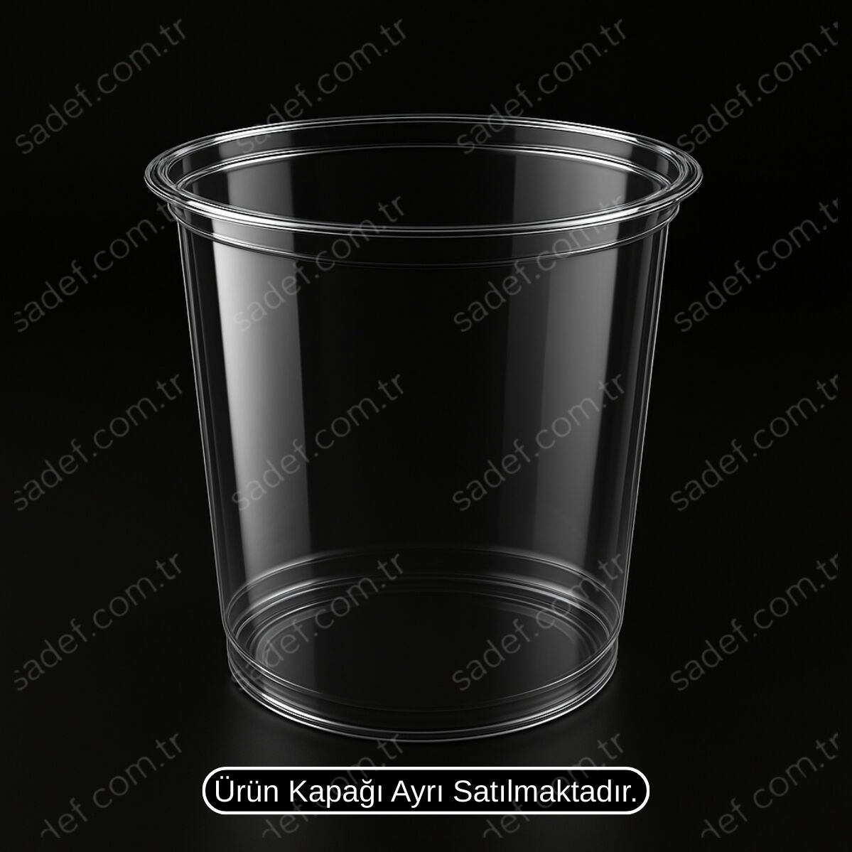 LM-24 24 OZ HUMUS PET KAP Ø117 LİMERA 21 GR ŞEFFAF 400 ADET