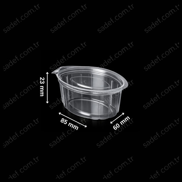 50 ML PET KAPAKLI SOS KABI 3,2 GR SERPET ŞEFFAF 100 ADET