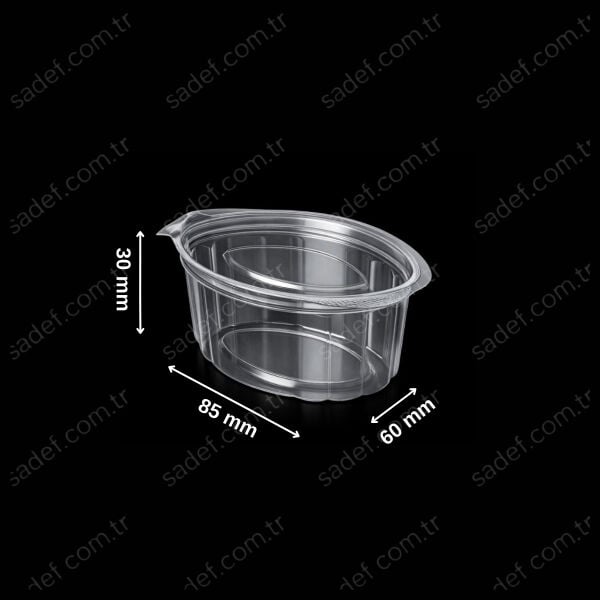 80 ML PET KAPAKLI SOS KABI 3,6 GR SERPET ŞEFFAF 2000 ADET