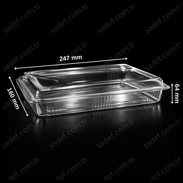 500 ML PET BAKLAVA KABI 28 GR ŞEFFAF SERPET 400 ADET