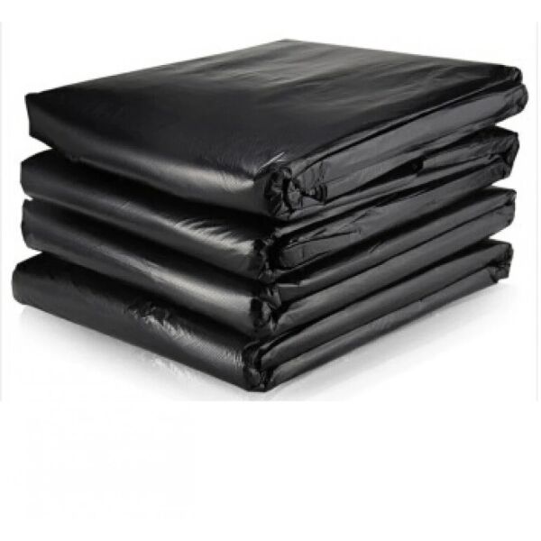 SİYAH DÖKME ÇÖP POŞETİ 100X150 25 KG
