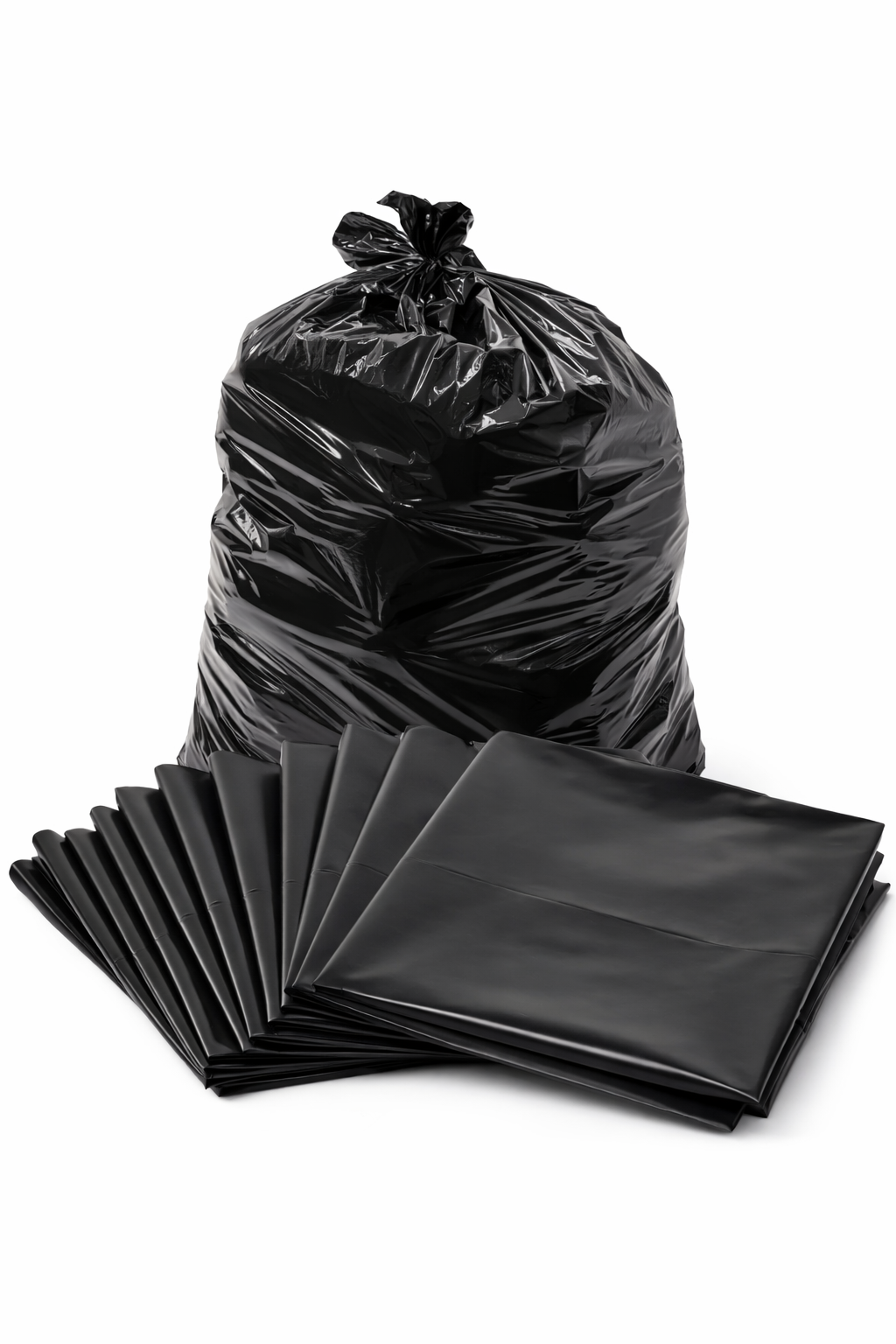 SİYAH DÖKME ÇÖP POŞETİ 80X110 25 KG