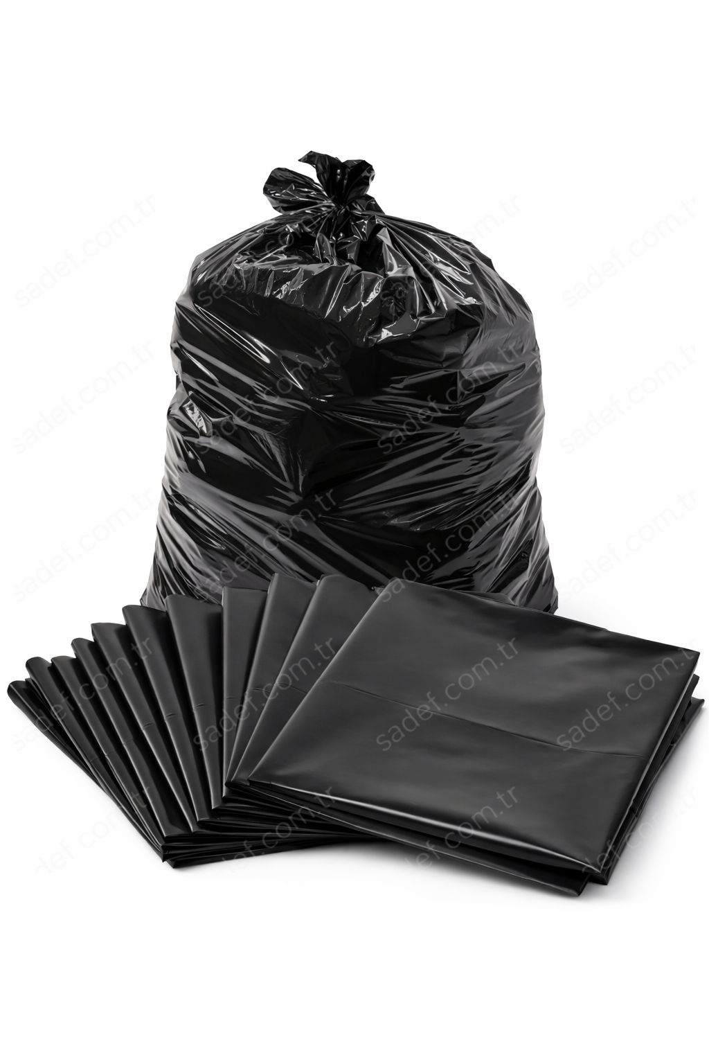SİYAH DÖKME ÇÖP POŞETİ 80X110 25 KG
