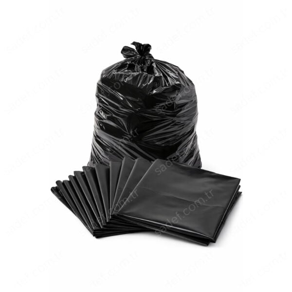 SİYAH DÖKME ÇÖP POŞETİ 80X110 25 KG