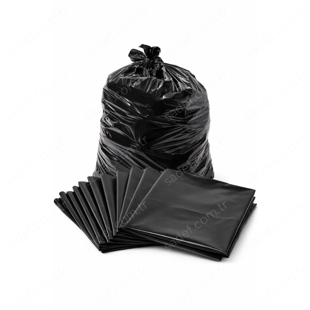 SİYAH DÖKME ÇÖP POŞETİ 90X130 25 KG