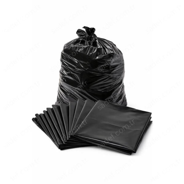 SİYAH DÖKME ÇÖP POŞETİ 90X130 25 KG
