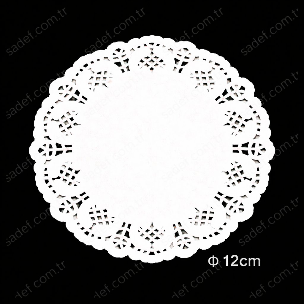 12 CM DANTEL FİNCAN ALTI 500 AD X 96 PAKET