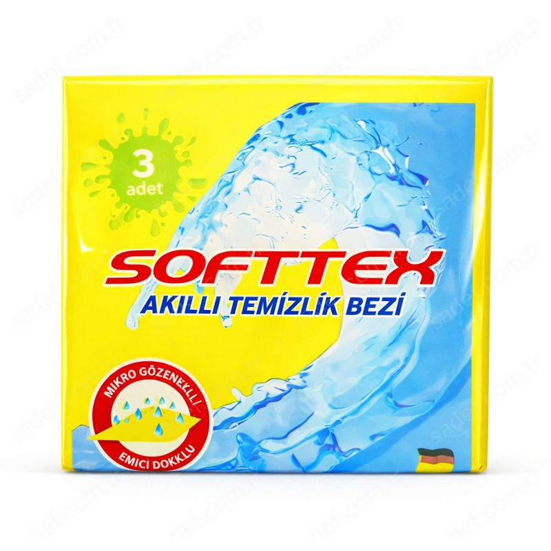 3 LÜ AKILLI TEMİZLİK BEZİ  ( 35X38 CM )