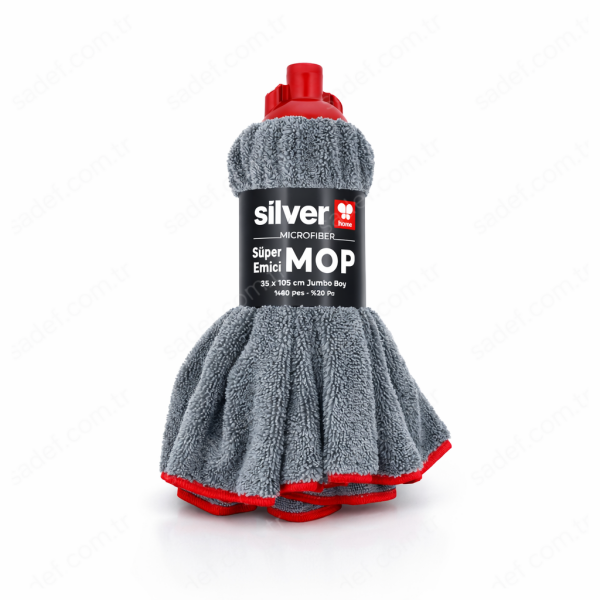SİLVER HOME 265 GSM 55X105 CM SÜPER EMİCİ KURULAMA MOP 60 ADET