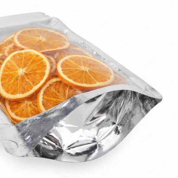 METALİZE ŞEFFAF KİLİTLİ DOYPACK 13X22,5 100 ADET