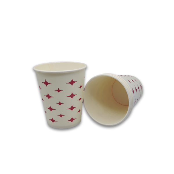 7 OZ BASKILI KARTON BARDAK VENDİNG 3,6 GR 100 ADET