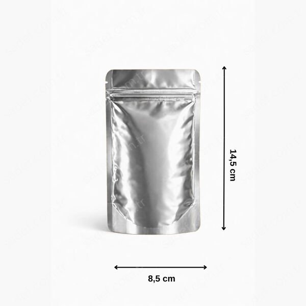 ALÜMİNYUM KİLİTLİ DOYPACK 8,5X14,5 100 ADET