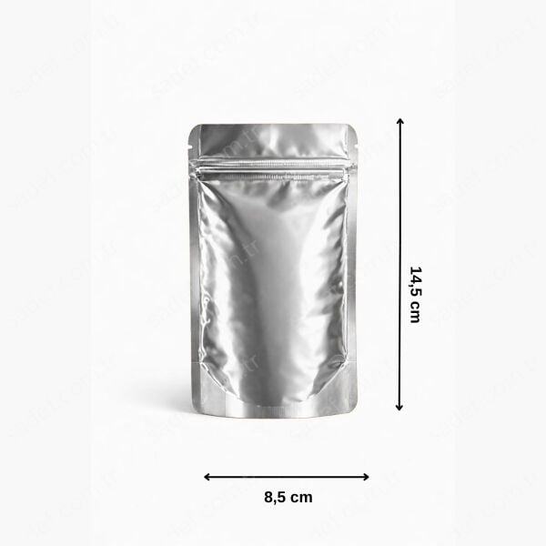 ALÜMİNYUM KİLİTLİ DOYPACK 8,5X14,5 100 ADET