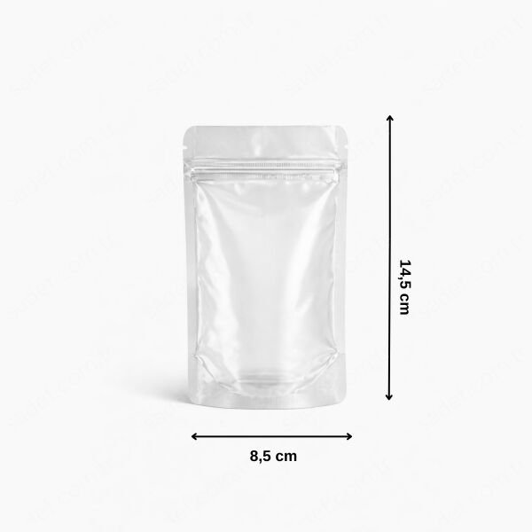 ŞEFFAF KİLİTLİ DOYPACK 8,5X14,5 100 ADET