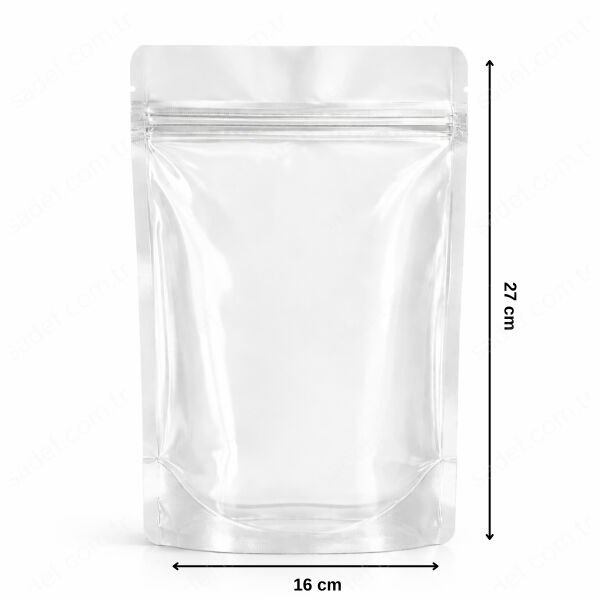 ŞEFFAF KİLİTLİ DOYPACK 16X27 100 ADET