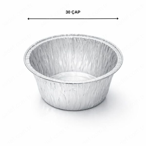 ALÜMİNYUM KREM KARAMEL KASE 100 ADET
