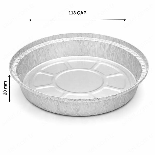 ALÜMİNYUM KÜNEFE KASE 100 ADET