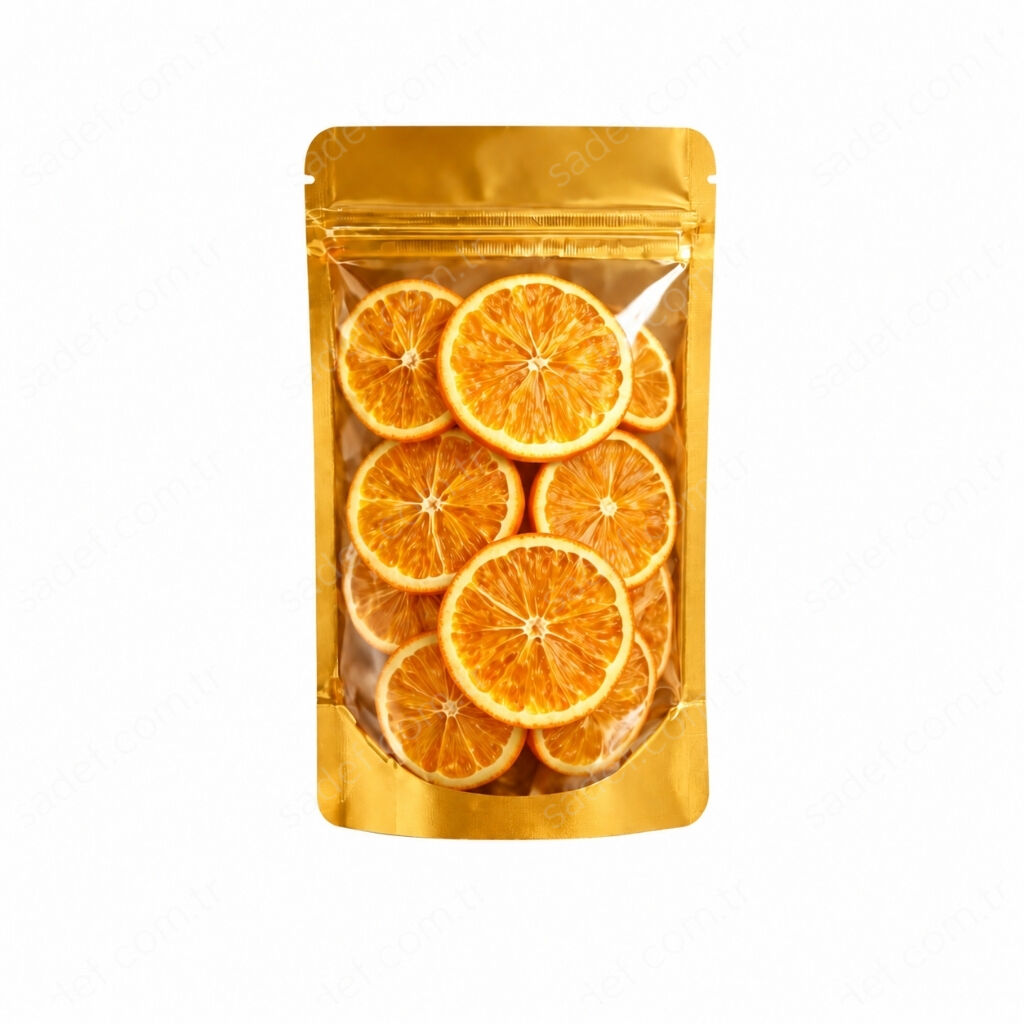 GOLD METALİZE ŞEFFAF KİLİTLİ DOYPACK 8,5X14,5 100 ADET
