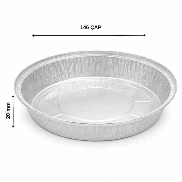BÜYÜK ALÜMİNYUM KÜNEFE KASE 100 ADET