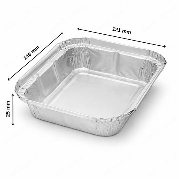 ALÜMİNYUM 250 CC KASE 100 ADET