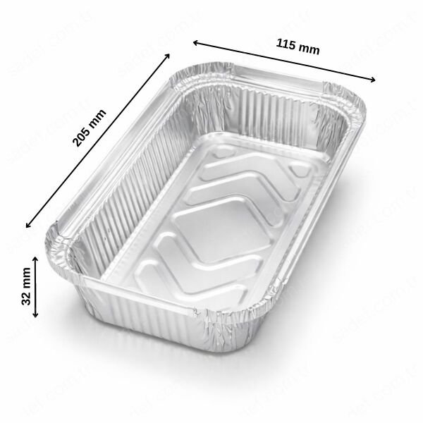 ALÜMİNYUM 500 CC KASE 100 ADET