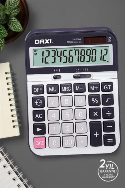 DX-7200 DAXI HESAP MAKİNESİ