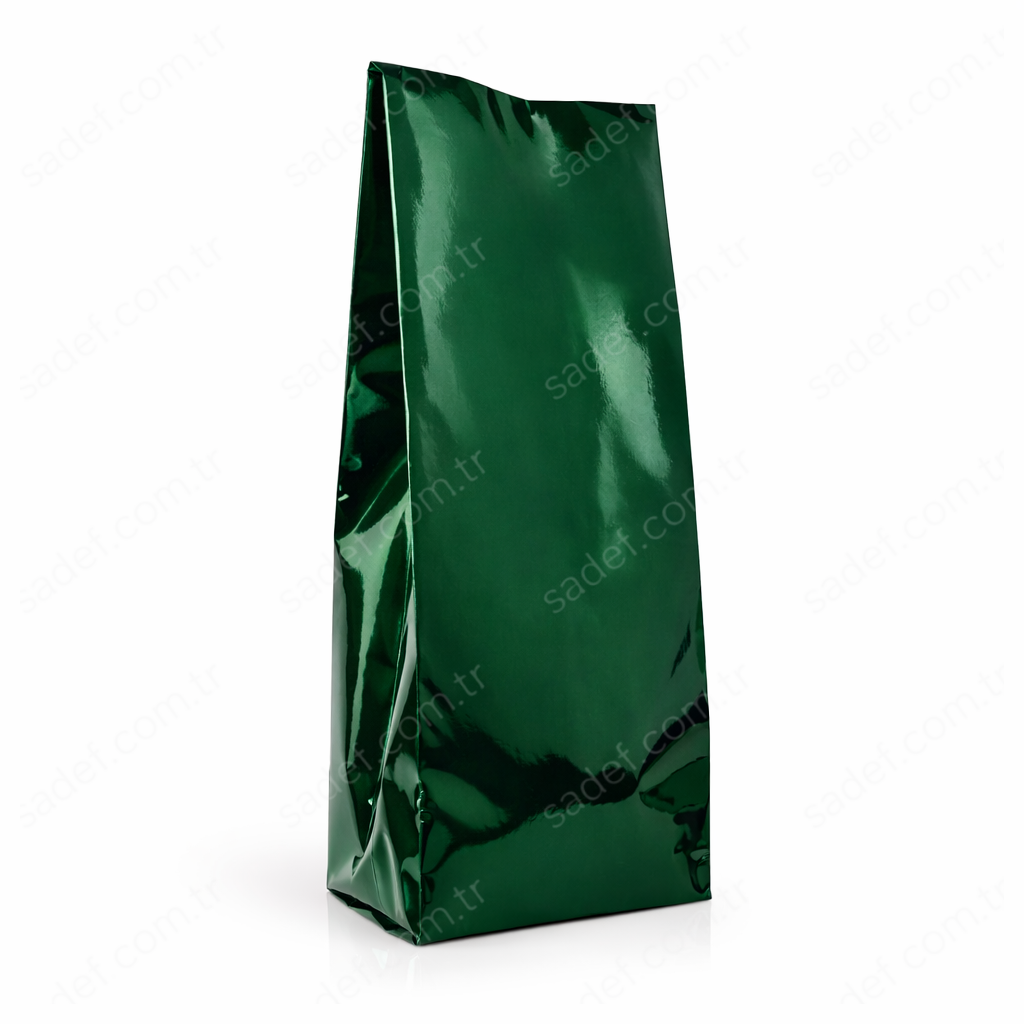 YEŞİL ALÜMİNYUM YAN KÖRÜKLÜ TORBA 10X25 100 ADET