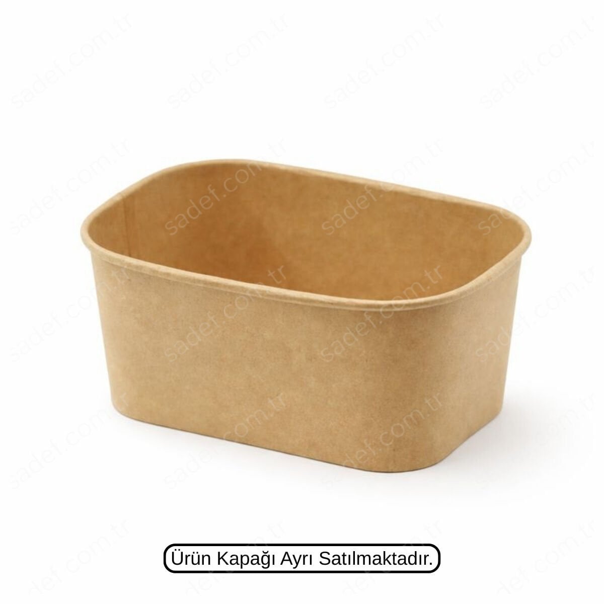 32 OZ 1000 ML DİKDÖRTGEN KAĞIT KASE KRAFT GÖNCAY 300 ADET