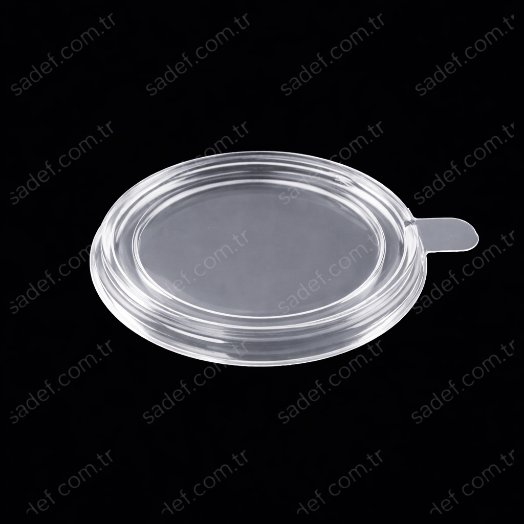 PET KAPAK ŞEFFAF 160 ÇAP PAP1750 KARTON KOVA OREGO 300 ADET