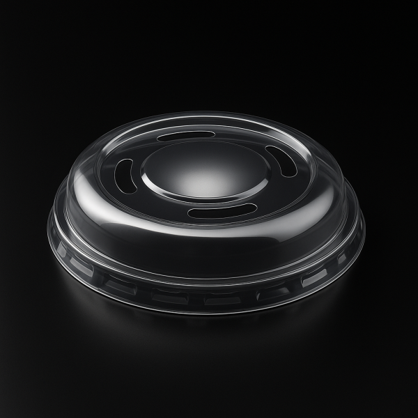 LK-233 DELİKLİ BOMBE KAPAK HUMUS Ø118 MM LİMERA 6 GR ŞEFFAF 100 ADET