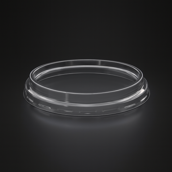 LLK-232 DÜZ YÜKSEK KAPAK Ø118 MM HUMUS Ø118 MM LİMERA 6 GR ŞEFFAF 100 ADET