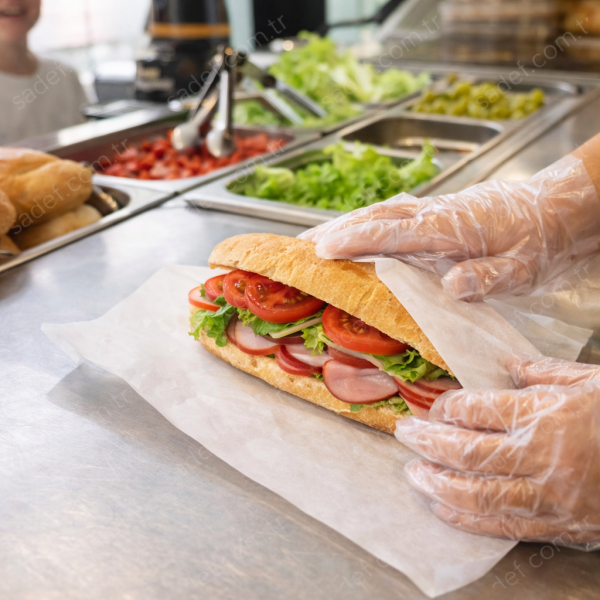 EKSTRA ELPO ŞEFFAF TEK KULLANIMLIK ELDİVEN 100 AD ( 100 GR ) 100 PK