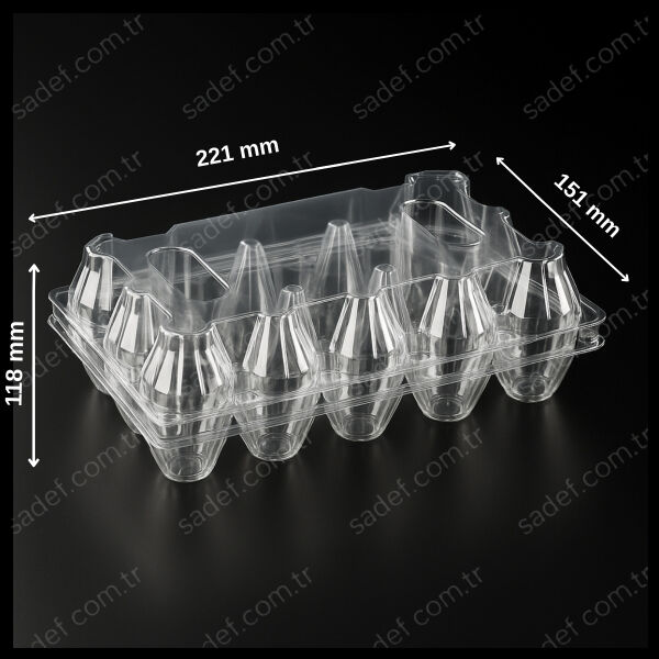 L-715 LİMERA PET YUMURTA VİYÖLÜ 15 Lİ 35 GR 400 ADET