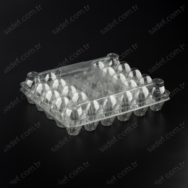 L-730 LİMERA PET YUMURTA VİYÖLÜ 30 LU GÖVDE + KAPAK 80 GR 100 ADET