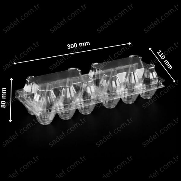 L-712 LİMERA PET YUMURTA VİYÖLÜ 12 Lİ 32 GR 400 ADET